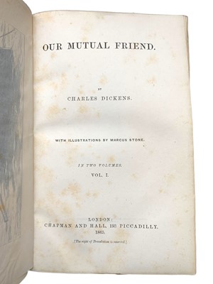 Lot 130 - Dickens (Charles) Our Mutual Friend