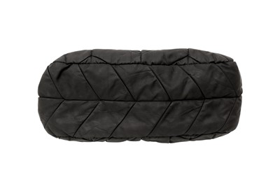 Lot 635 - Prada Black Nylon Quilted Shoulder Bag