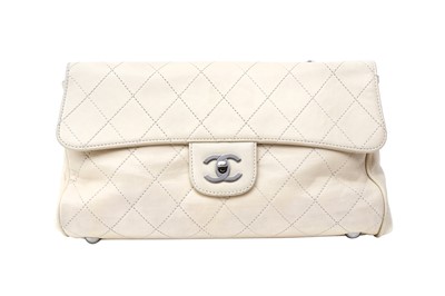 Lot 551 - Chanel Cream Quilted Flap Bag