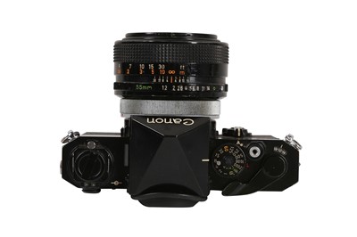 Lot 18 - A Canon F1 SLR Camera