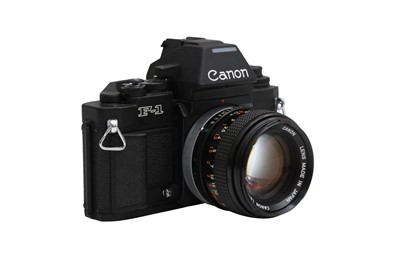 Lot 19 - A Canon F1-N SLR Camera