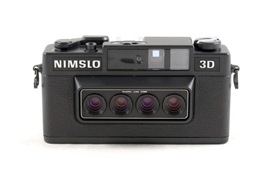 Lot 379 - A "Trade Pack" of 3 NOS Nimslo Lenticular Cameras.