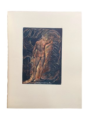 Lot 215 - Tranion Press: Blake. Book of Thel & Milton-A Poem. Ltd ed.