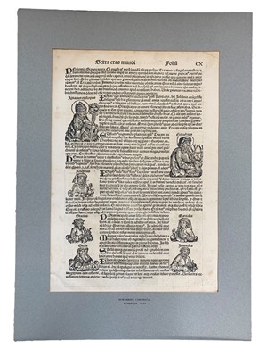 Lot 15 - Original Leaves from Famous European Books