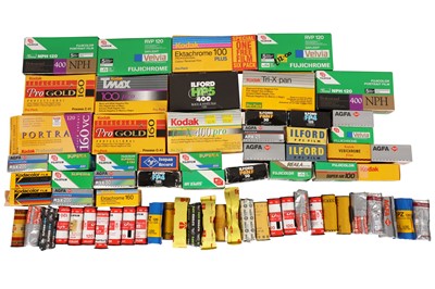 Lot 414 - A selection of outdated 120mm film