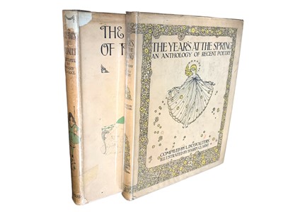 Lot 240 - Clarke (Harry) Illustrator. Perrault. Fairy Tales & Years at the Spring !sts ed. D/J's. 1920 & 1922