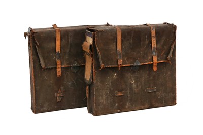 Lot 242 - An Unmarked 11 x 14" Mahogany & Brass Field Camera