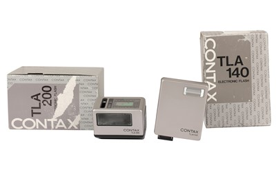 Lot 433 - A Pair of Contax TLA Flash Units