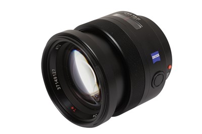 Lot 348 - A Carl Zeiss 85mm f/1.4 Planar T* ZA E Mount Lens