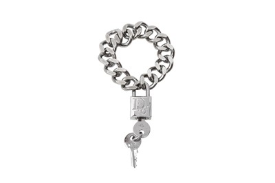 Lot 800 - Christian Dior Padlock and Key Bracelet