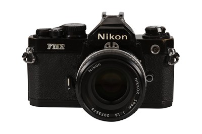 Lot 35 - Black Nikon FM2n SLR Camera