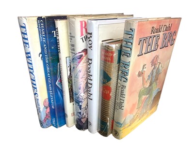 Lot 242 - Dahl.  The BFG, first edition and 6 others.