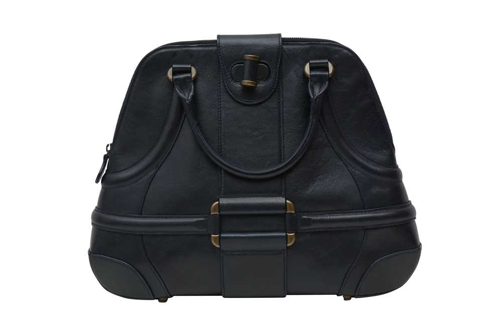 Lot 339 - Alexander McQueen Navy Medium Novack Bag