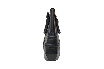 Lot 339 - Alexander McQueen Navy Medium Novack Bag