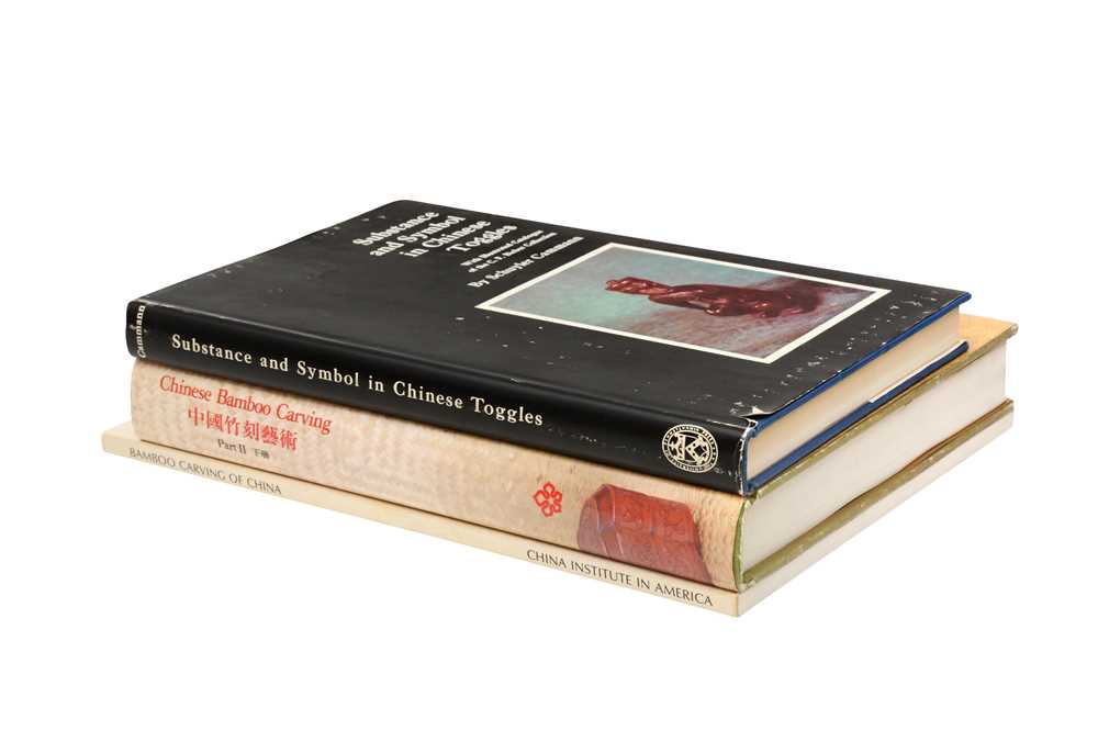 Lot 416 - THREE CHINESE ART REFERENCE BOOKS