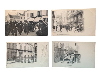Lot 266 - Dreyfus, 15 Photographic postcards from the Honour Ceremony , 1906