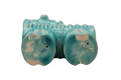 Lot 552 - JUDIT NÁDOR (HUNGARIAN 1934 - PRESENT) FOR ZSOLNAY