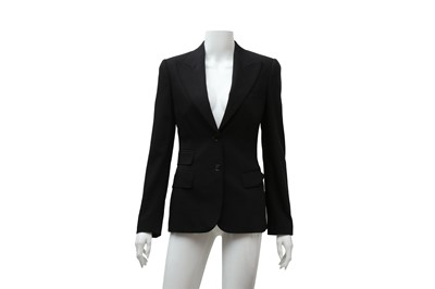 Lot 734 - Dolce & Gabbana Black Wool Jacket - Size 38