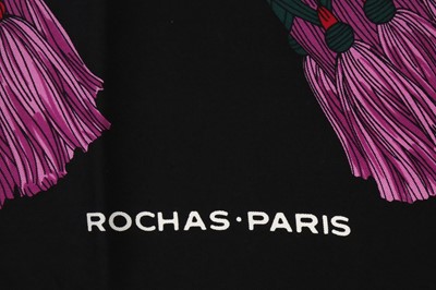 Lot 314 - Rochas Rope Tassel Silk Print Scarf