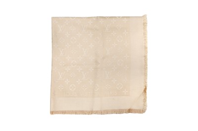 Lot 486 - Louis Vuitton Beige Classique Monogram Shawl