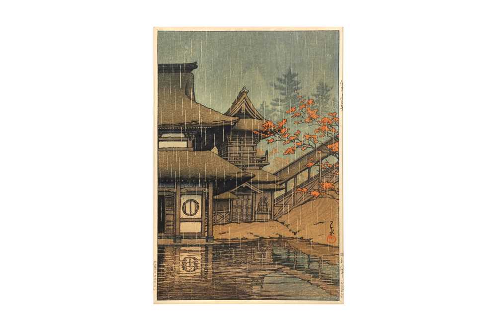 Lot 603 - A JAPANESE WOODBLOCK PRINT BY HASUI KAWASE (1883 - 1957)