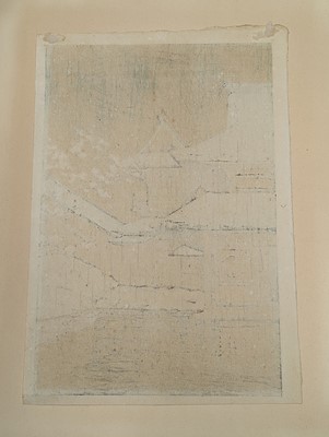 Lot 603 - A JAPANESE WOODBLOCK PRINT BY HASUI KAWASE (1883 - 1957)