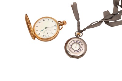 Lot 790 - TWO POCKET WATCHES.