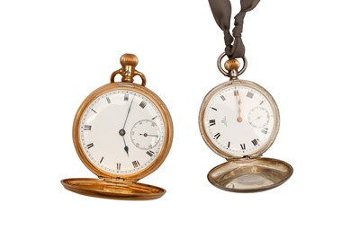 Lot 790 - TWO POCKET WATCHES.