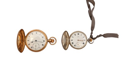 Lot 790 - TWO POCKET WATCHES.