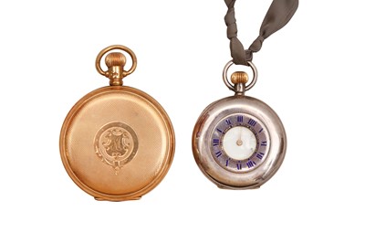 Lot 790 - TWO POCKET WATCHES.