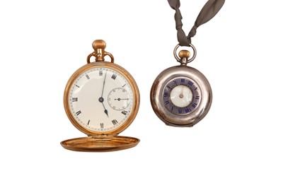 Lot 790 - TWO POCKET WATCHES.