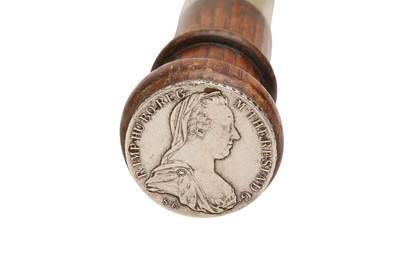 Lot 323 - AN AUSTRIAN SWORD CANE