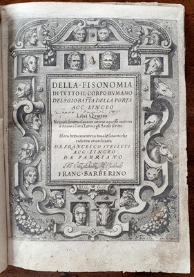 Lot 5 - Della Porta (Giovanni Battista) & Stelluti (Francesco)