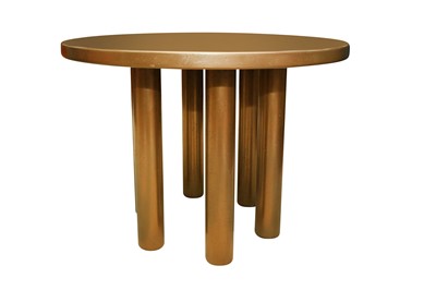 Lot 734 - A CONTEMPORARY ITALIAN CIRCULAR DINING TABLE