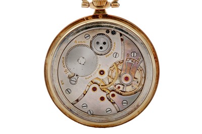 Lot 67 - MARVIN, POCKET WATCH, 14K YELLOW GOLD.