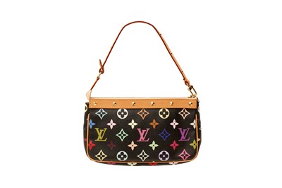 Lot 665 - Louis Vuitton x Murakami Black Multicolor Pochette Accessoire