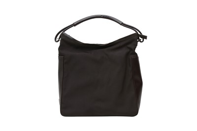Lot 433 - Gucci Brown Nylon Shoulder Bag