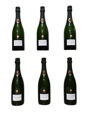 Lot 2 - Bollinger, La Grande Année, Ay, 2004, six bottles (OWC)