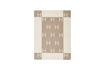 Lot 494 - Hermès Noisette Infant Avalon Blanket