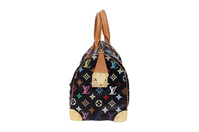 Lot 412 - Louis Vuitton x Murakami Black Multicolore Speedy 30