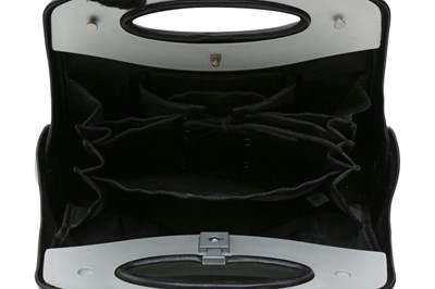 Lot 626 - Chanel Black Futuristic Millennium Hard Case Bag