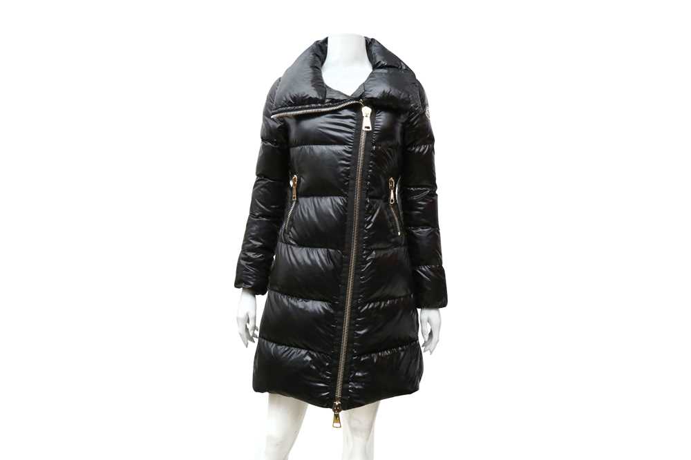 Lot 634 - Moncler Black Joinville Giubbotto Long Coat