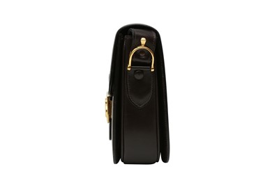 Lot 445 - Celine Brown Sulky Carriage Box Crossbody Bag