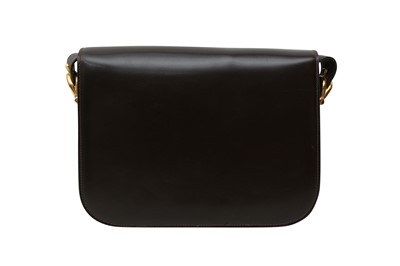 Lot 445 - Celine Brown Sulky Carriage Box Crossbody Bag