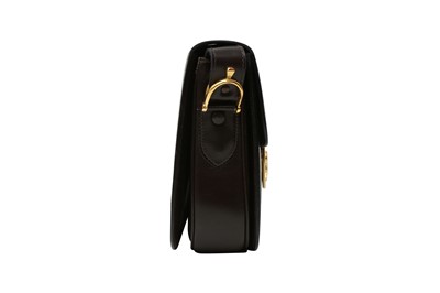 Lot 445 - Celine Brown Sulky Carriage Box Crossbody Bag