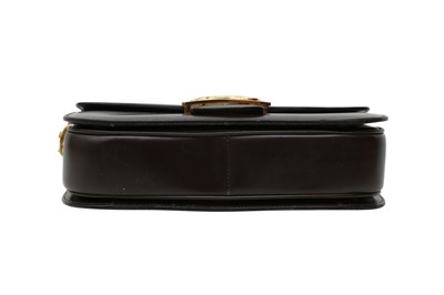 Lot 445 - Celine Brown Sulky Carriage Box Crossbody Bag