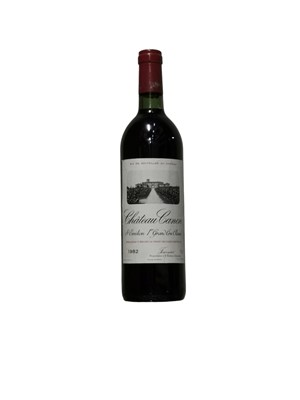 Lot 75 - Chateau Canon, Saint Emilion Grande Cru Classe, 1982, one bottle