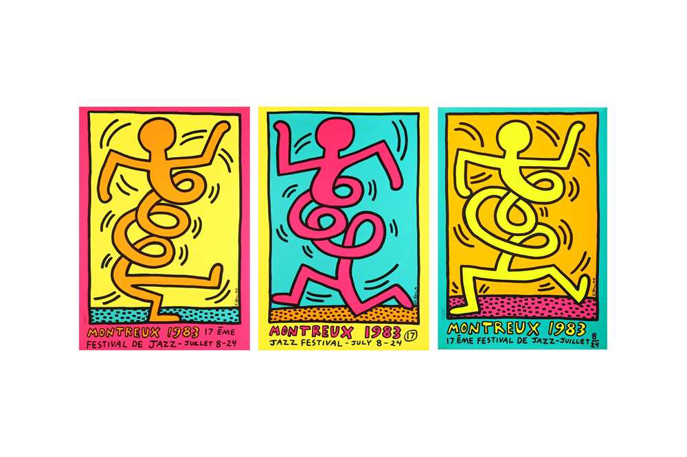 Lot 215 - KEITH HARING (AMERICAN 1958-1990)