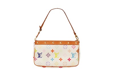 Lot 717 - Louis Vuitton x Murakami White Multicolor Pochette Accessoire