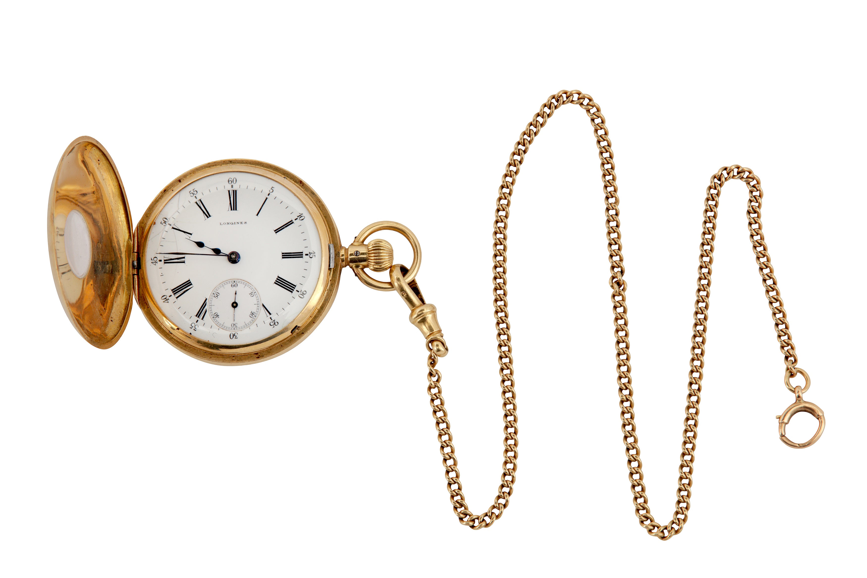 Lot 74 LONGINES, POCKET WATCH.